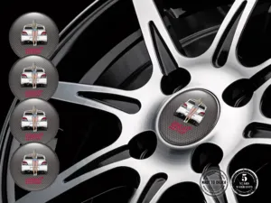 Subaru Pegatina Silicona Logo Insignias de Aro de Lujo